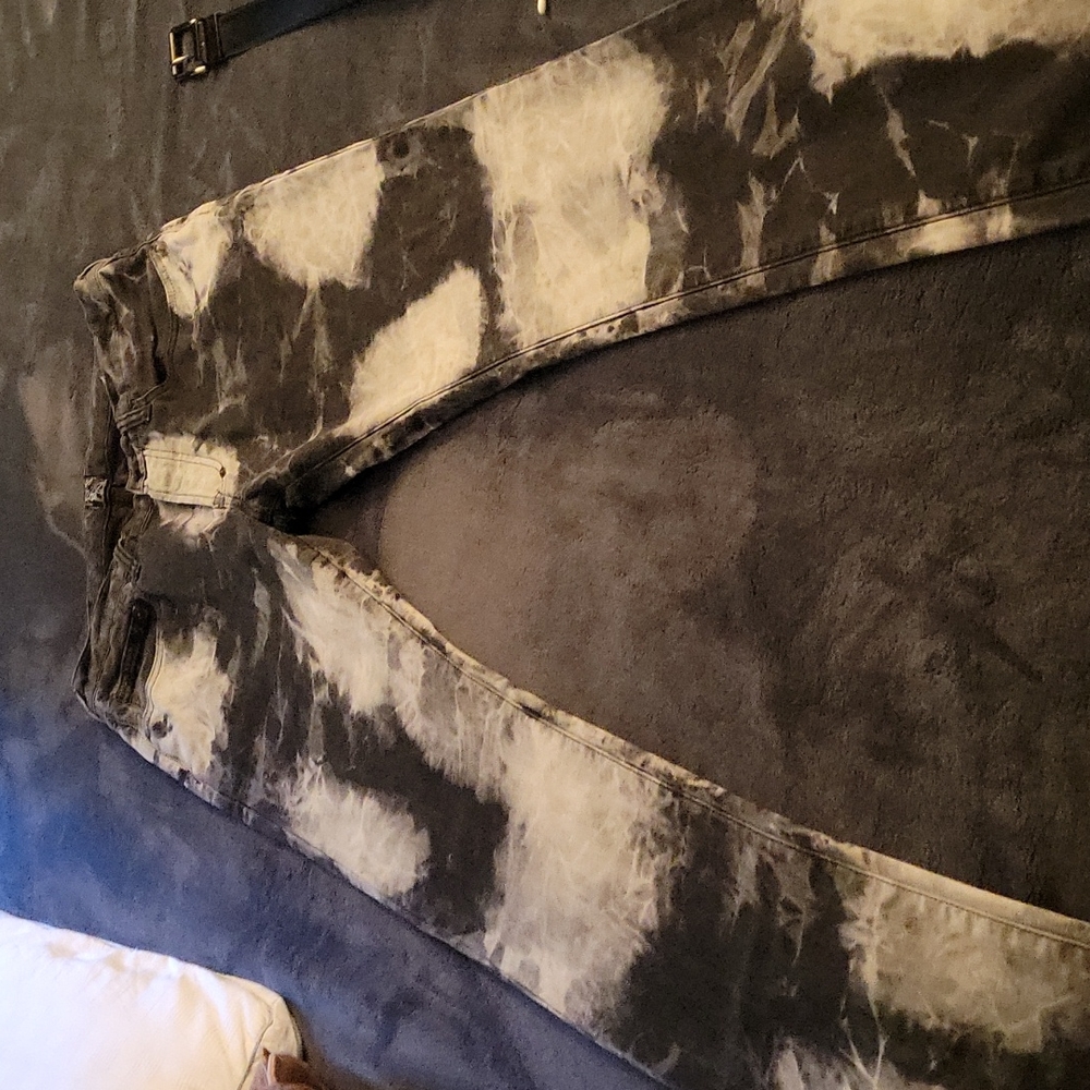 Prps jeans 34x34 black and white tie die